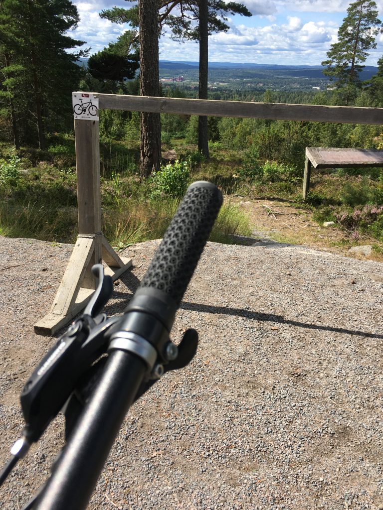 Sweden Sverige allemansrätt cykla i Falun