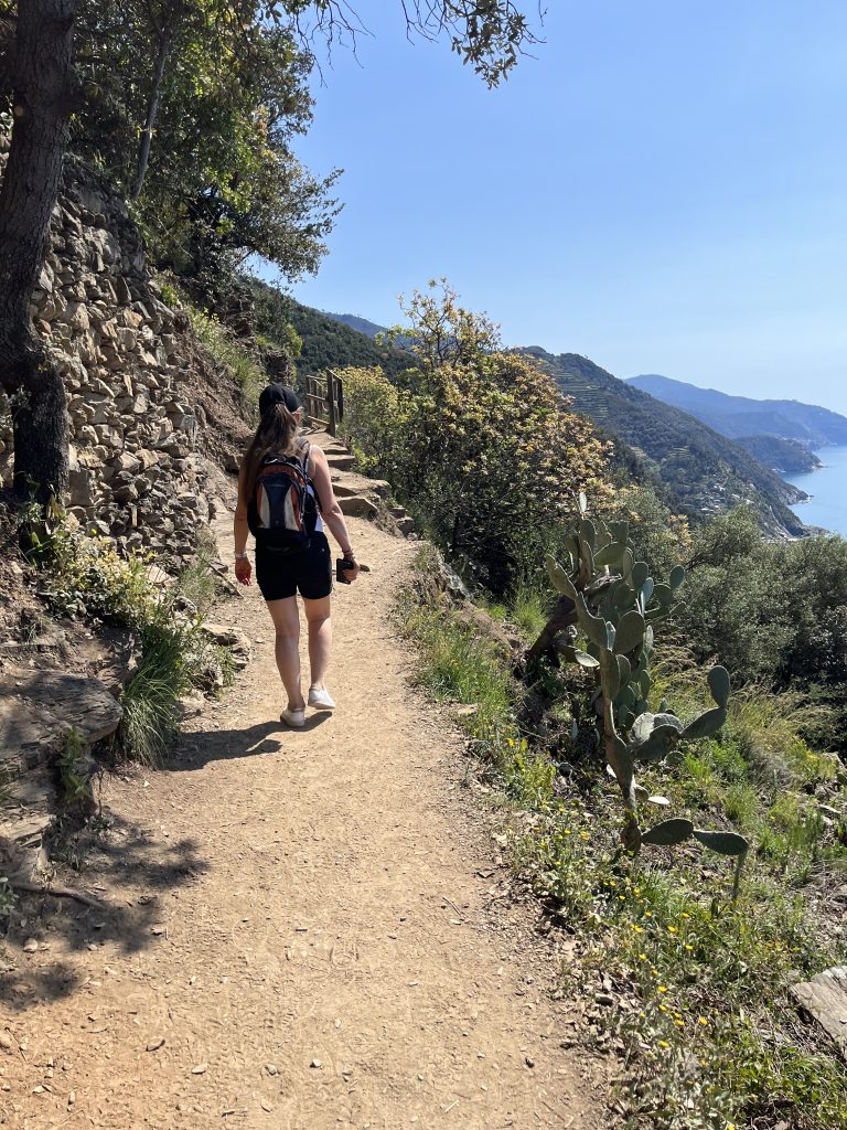 Cinque Terre Italien vandring